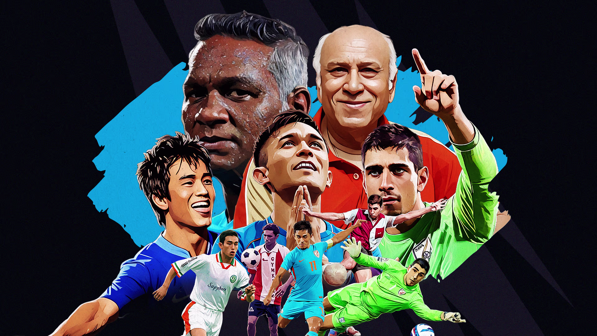 Top 5 Indian Football Players Top 5 Indian Football Players