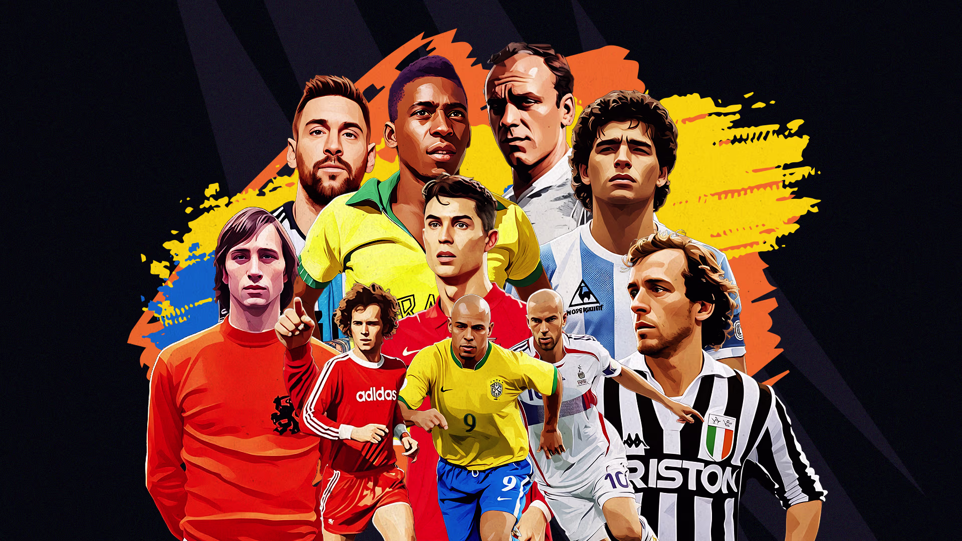 Top 10 Football Players of All time