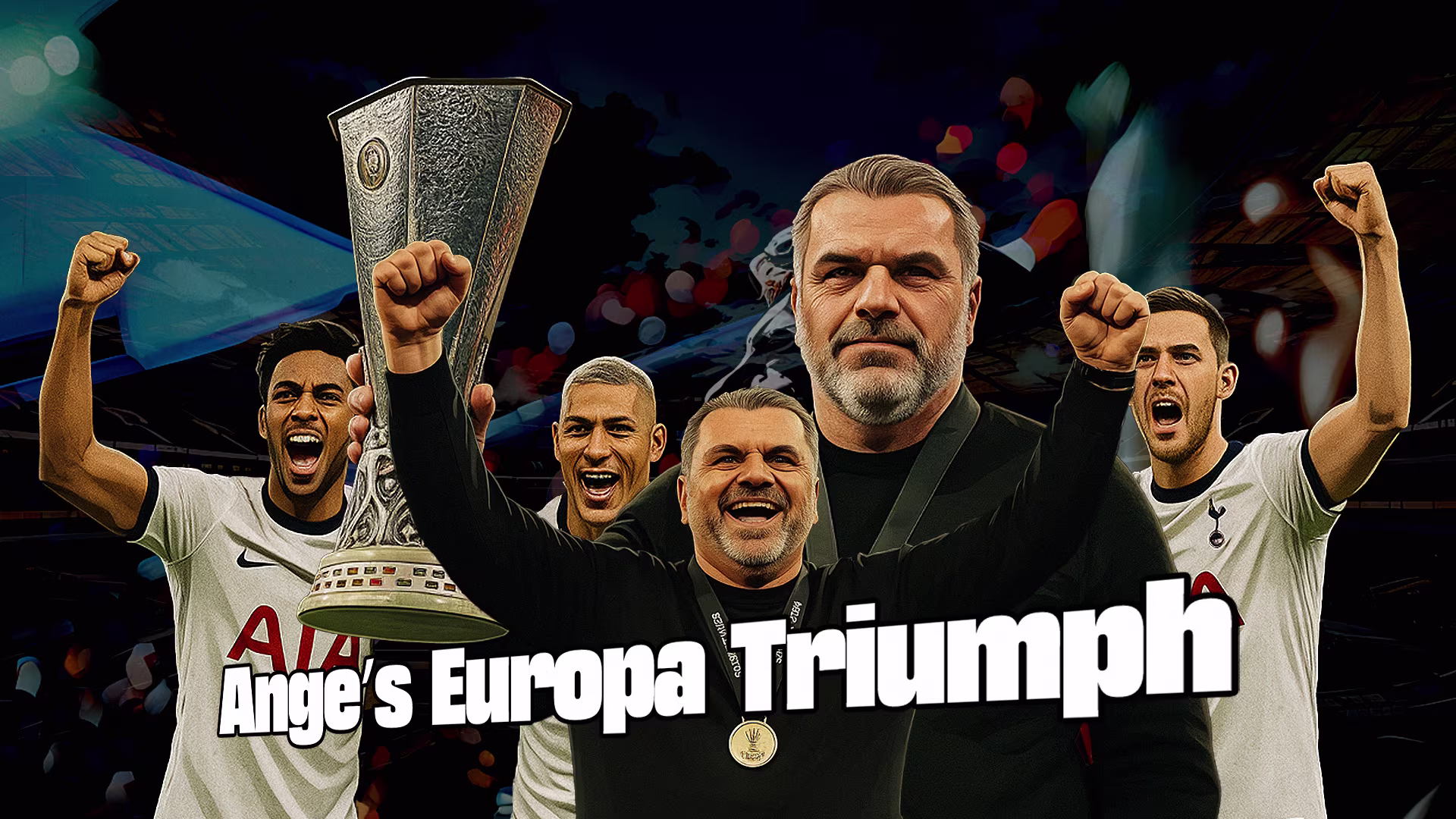 Ange Ends Spurs' Trophy Drought Ange Ends Spurs' Trophy Drought